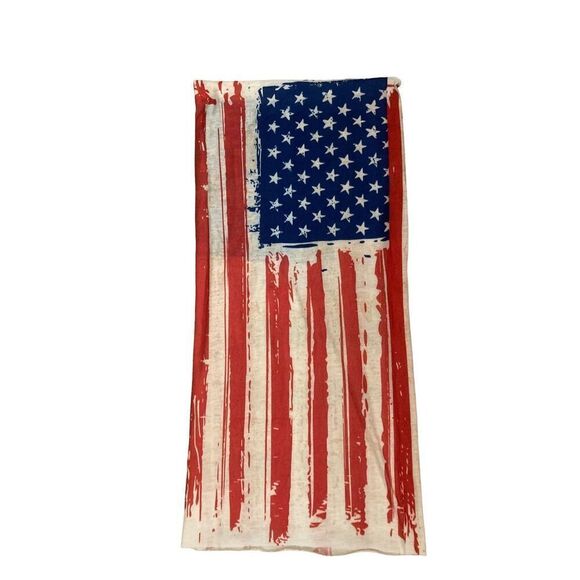 American Flag Mask Face Shield Scarf Neck Sleeve - Picture 1 of 1